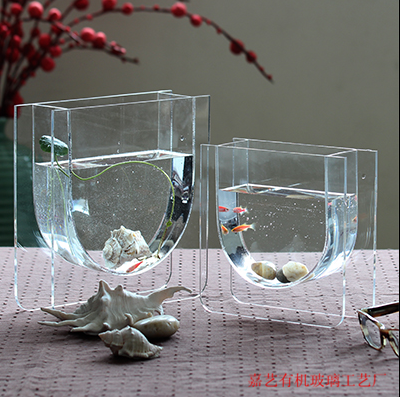 亞克力現代魚缸花瓶